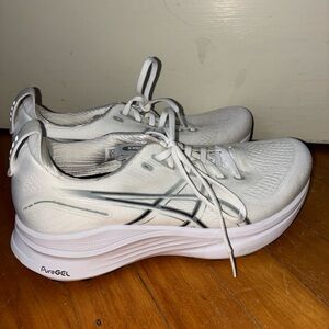 Asics Gel Kayano 32 Mens Size 9 White Running Shoes Sneakers 1011C052
